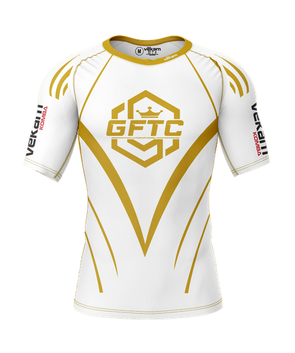 GFTC Rashguard MC - White