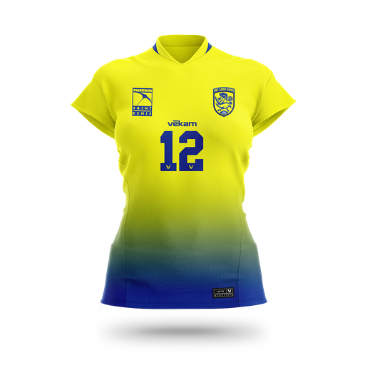 VBC SAINT-DENIS Maillot F - Jaune/Bleu