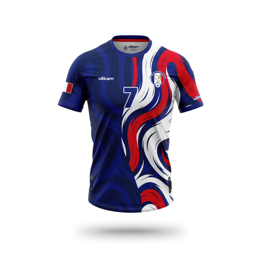 EDF MILITAIRE Maillot de match H - Bleu