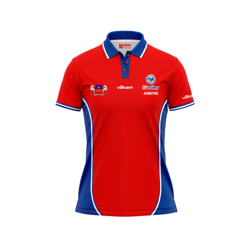 LMVB ARBITRE POLO F - ROUGE